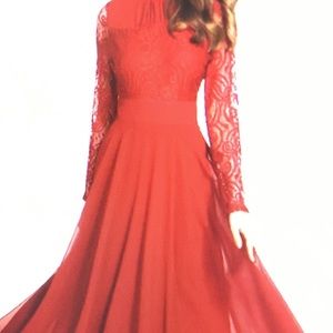 Roiii Hot Red Vestidos Wedding Bridesmaids Dress
